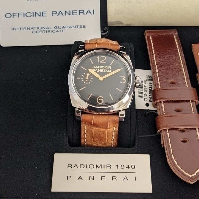 OFFICINE PANERAI(オフィチーネパネライ)のヤン様専用　PANERAI RADIOMIR 1940 MINERVA メンズの時計(腕時計(アナログ))の商品写真