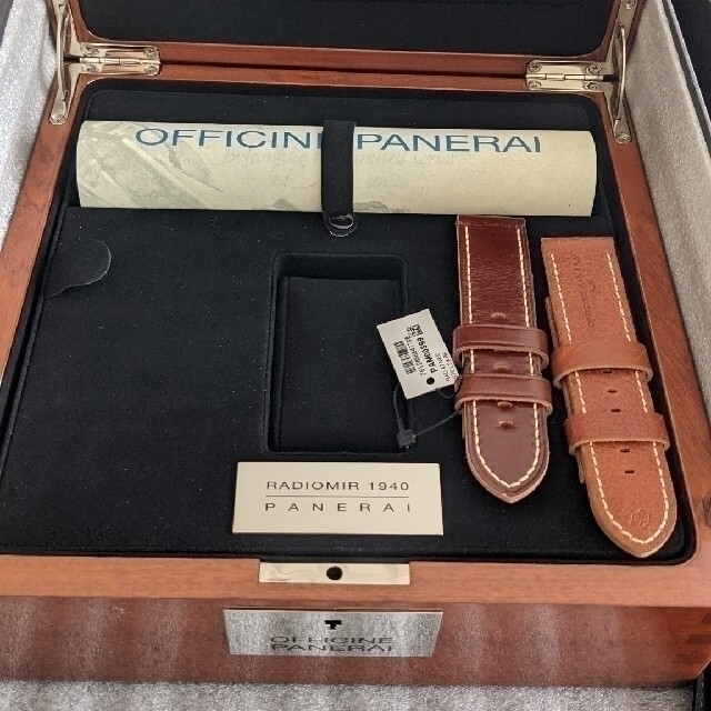 OFFICINE PANERAI(オフィチーネパネライ)のヤン様専用　PANERAI RADIOMIR 1940 MINERVA メンズの時計(腕時計(アナログ))の商品写真