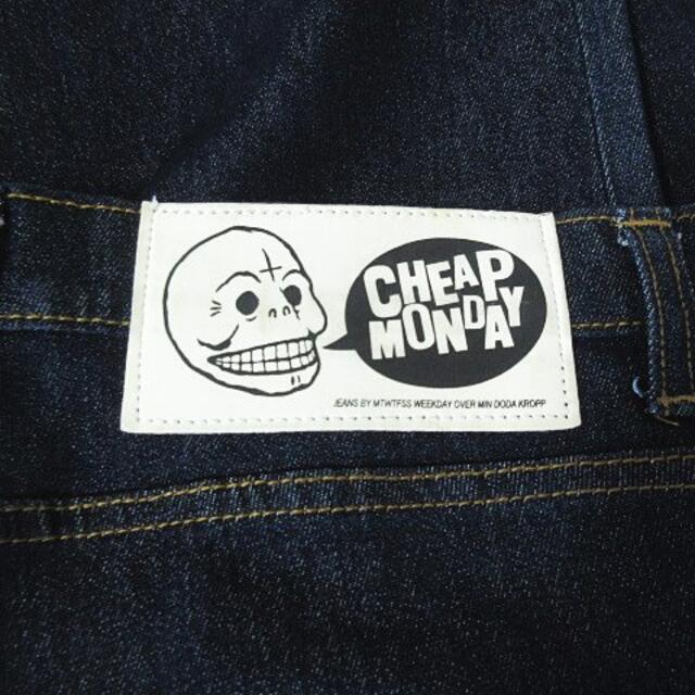 CHEAP MONDAY(チープマンデー)のCHEAP MONDAY デニム パンツ スラックス ボタンフライ 33 メンズのパンツ(デニム/ジーンズ)の商品写真