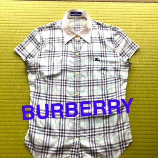 バーバリーブルーレーベル(BURBERRY BLUE LABEL)のBURBERRYブラウス(シャツ/ブラウス(半袖/袖なし))