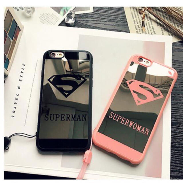スーパーマン iPhoneケース スマホ/家電/カメラのスマホアクセサリー(iPhoneケース)の商品写真