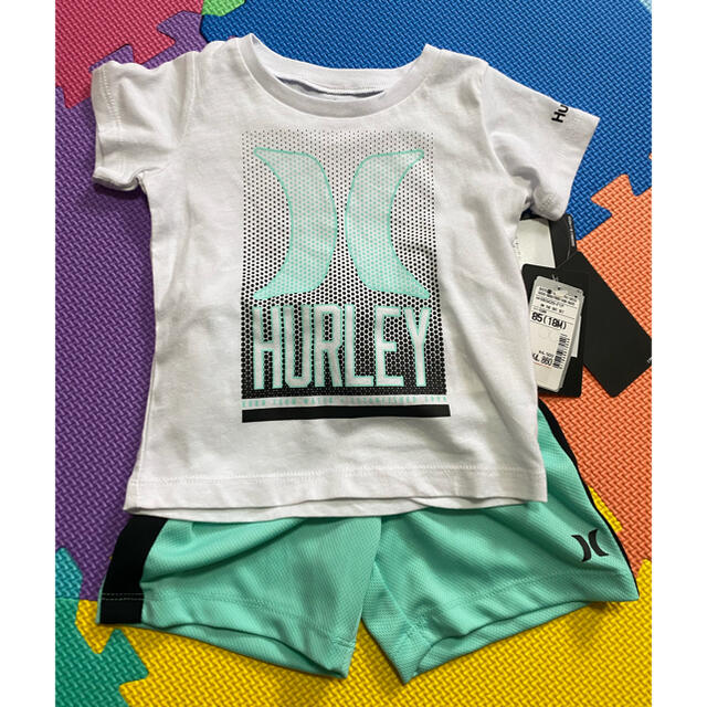 Hurley(ハーレー)のHurley セットアップ キッズ/ベビー/マタニティのベビー服(~85cm)(Ｔシャツ)の商品写真