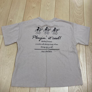 フタフタ(futafuta)のレトロミッキーバックプリントTシャツ(Tシャツ/カットソー)