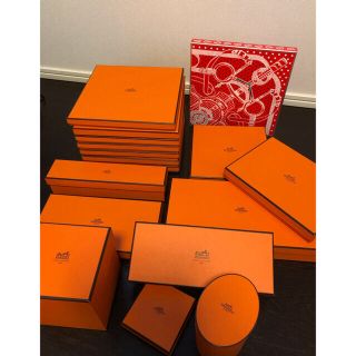 エルメス(Hermes)のエルメス空箱16点+保存袋×2(ショップ袋)