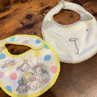 ベビーギャップ(babyGAP)のbaby gapくまさんスタイ　おまけ新品スタイつき(ベビースタイ/よだれかけ)