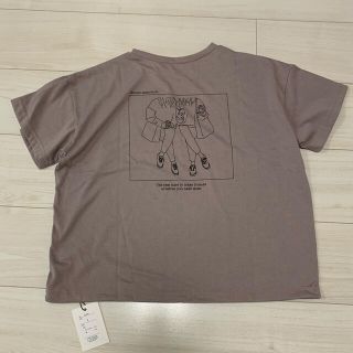 グレイル(GRL)の新品 グレイル GRL バックプリント Tシャツ カットソー ブラウス (Tシャツ(半袖/袖なし))