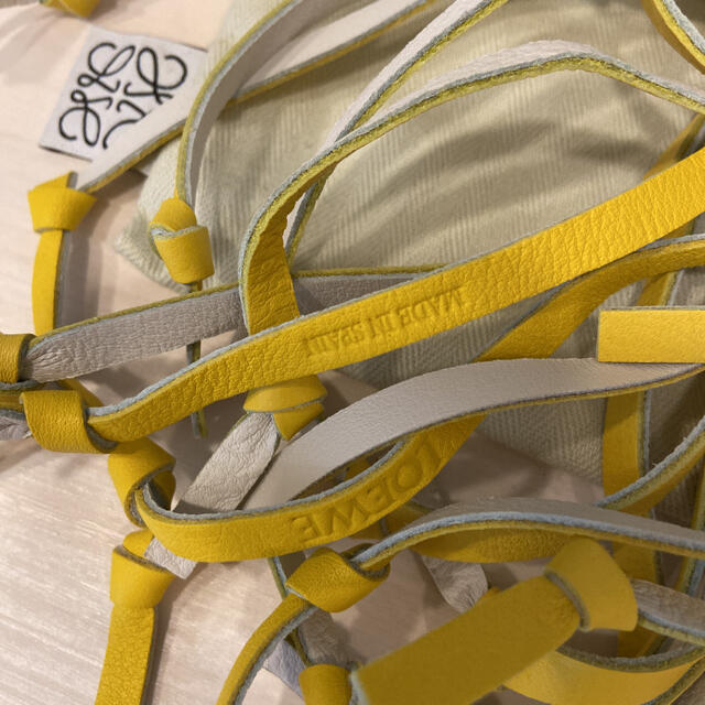 LOEWE - LOEWE ロエベ タッセルチャーム バッグチャーム レザー
