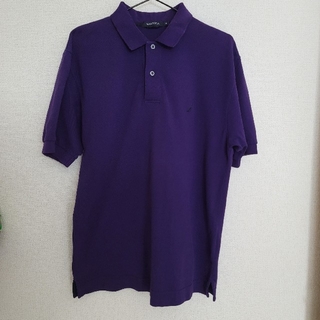 ノーティカ(NAUTICA)のノーティカ　ポロシャツ　サイズS 　紫(ポロシャツ)