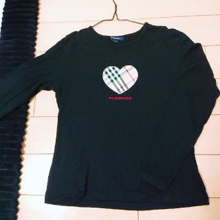 バーバリー(BURBERRY)のBURBERRYチルドレン ハートトップス 12Y(Tシャツ/カットソー)