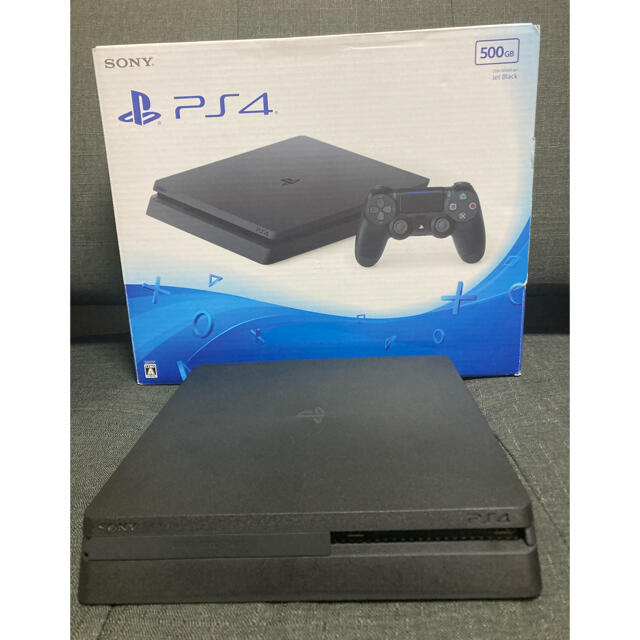 PlayStation 4 Slim ジェット・ブラック 500GB 箱付き-