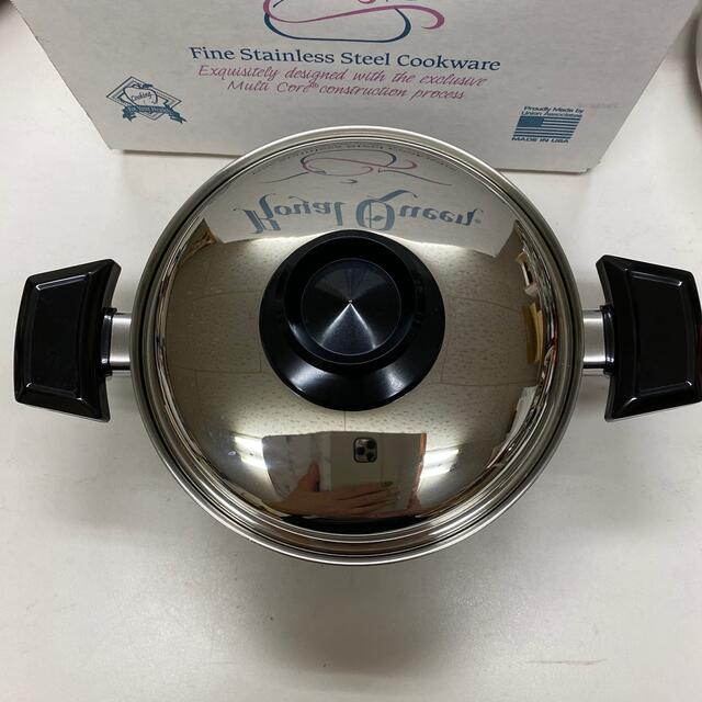ロイヤルクイーン 【IH対応品】 2コート蓋付き 新古品 -