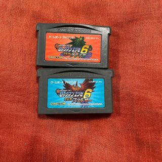 ゲームボーイアドバンス(ゲームボーイアドバンス)のロックマンエグゼ6 グレイガ ファルザー GBA アドバンス ソフト カセット(携帯用ゲームソフト)