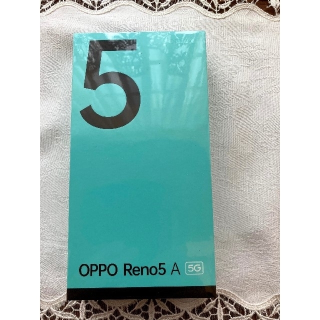 新品未使用 Y!mobile版 OPPO Reno5A シルバーブラック