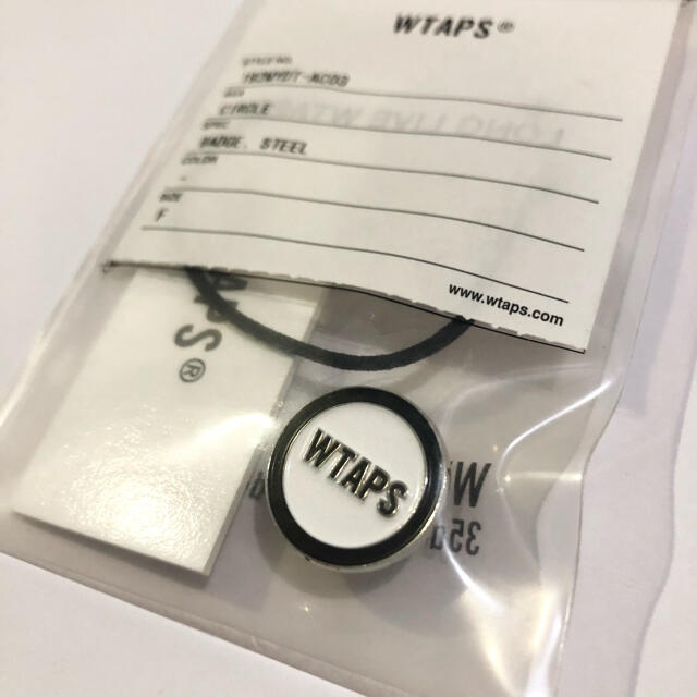 WTAPS CIRCLE BADGE STEEL