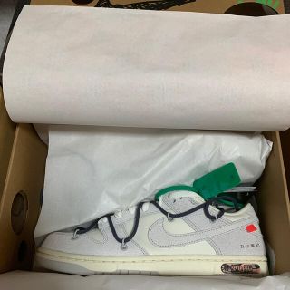 ナイキ(NIKE)のNike x Off-White Dunk Low[しんさん専用](スニーカー)