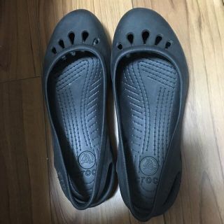 クロックス(crocs)の💖クロックス　マリンディ　ブラック　W7💖(サンダル)