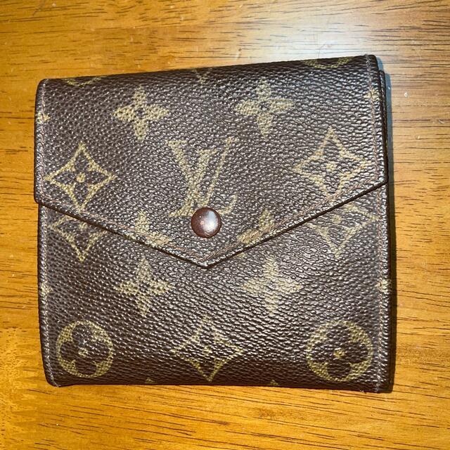 ルイ ヴィトン モノグラム Wホック財布 旧型 Bランク