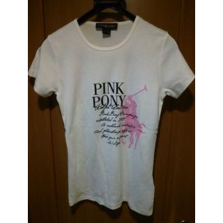 ラルフローレン(Ralph Lauren)の未使用保管品　ラルフローレン　PINK PONY　ビッグロゴ　Tシャツ(Tシャツ(半袖/袖なし))