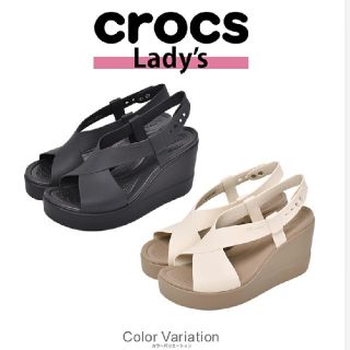 クロックス(crocs)のCROCS★ブルックリンハイウェッジ★クロックス(サンダル)