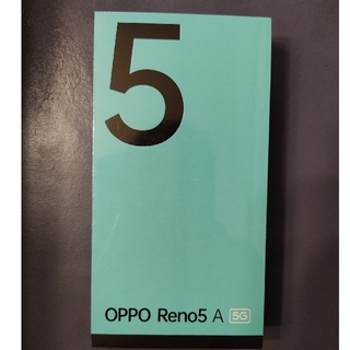 オッポ(OPPO)の[新品] OPPO reno5 a(スマートフォン本体)