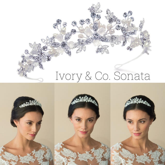 ivory court(アイボリーコート)のIvory & Co  ティアラ レディースのヘアアクセサリー(その他)の商品写真