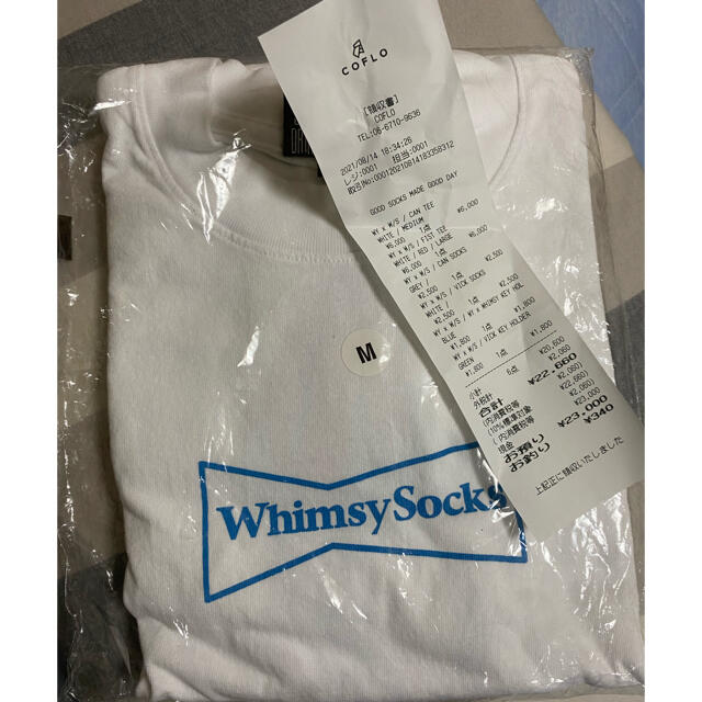 GDC(ジーディーシー)のwhimsy socks wasted youth tシャツ Ｍサイズ メンズのトップス(Tシャツ/カットソー(半袖/袖なし))の商品写真