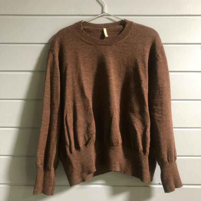 COMOLI(コモリ)のboboutic wool crew neck knit レディースのトップス(ニット/セーター)の商品写真