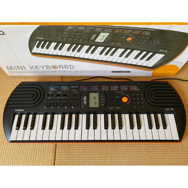 CASIO - 商談中☆CASIO Casiotone SA-76 44鍵ミニ・キーボードの通販