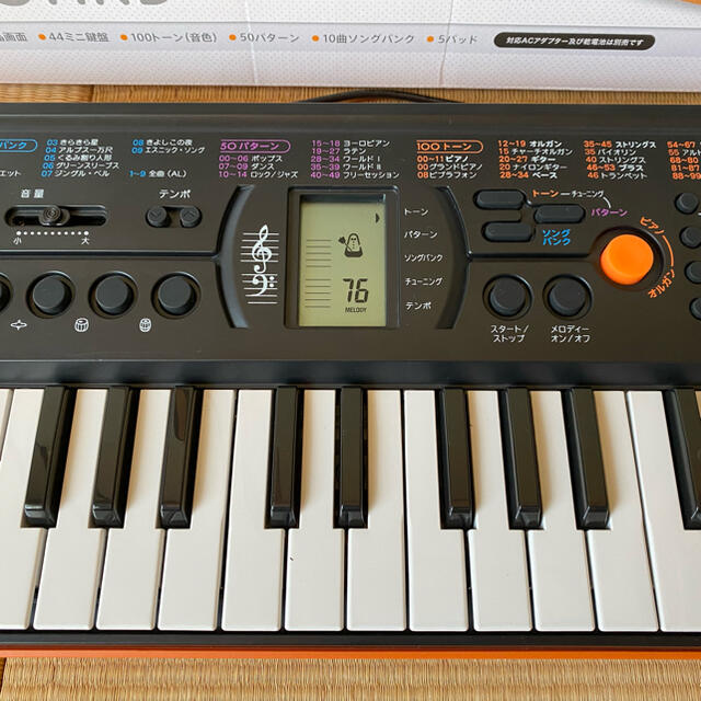 CASIO - 商談中☆CASIO Casiotone SA-76 44鍵ミニ・キーボードの通販
