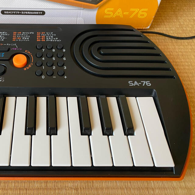 CASIO - 商談中☆CASIO Casiotone SA-76 44鍵ミニ・キーボードの通販