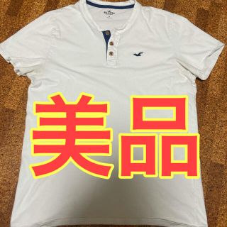 ホリスター(Hollister)の【平日即日配送・美品】Tシャツ Hollister ホリスター 白 M(Tシャツ/カットソー(半袖/袖なし))