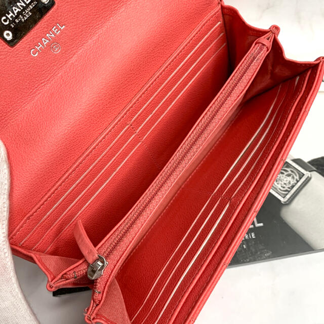 CHANEL(シャネル)のCHANEL シャネル 長財布 ハーフココ マトラッセ フラップ 財布 レディースのファッション小物(財布)の商品写真