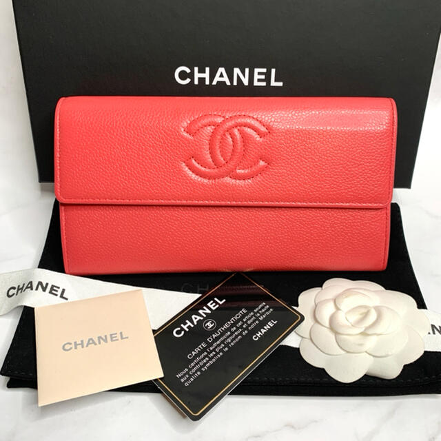 【匿名配送】CHANEL✨シャネル✨デカココ✨二つ折りコンパクト財布✨