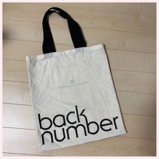 バックナンバー(BACK NUMBER)のback numberトートバッグ(ミュージシャン)