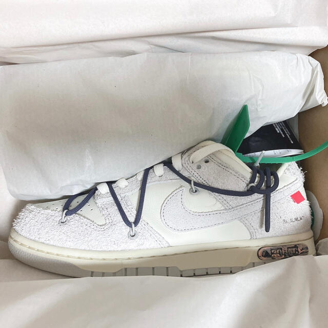 off-white NIKE dunk low 1of50 lot 20