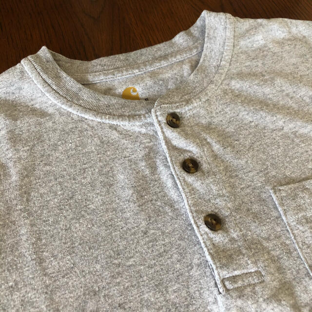 carhartt(カーハート)のCarhartt カーハート Tシャツ ビックシルエット ヘンリーネック メンズのトップス(Tシャツ/カットソー(半袖/袖なし))の商品写真