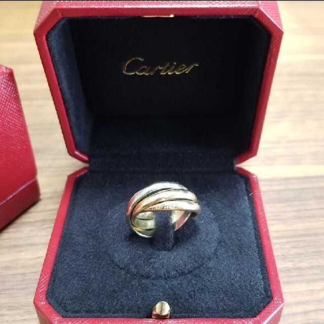 Cartier(カルティエ)の【保証書付】カルティエ　トリニティリング　#59 レディースのアクセサリー(リング(指輪))の商品写真