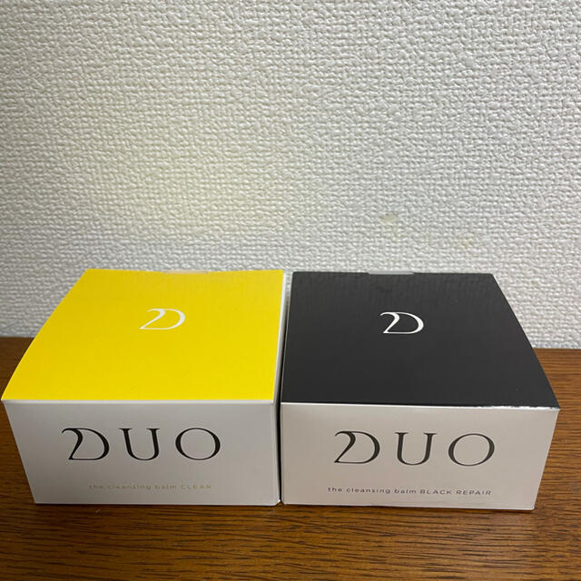 DUO クレンジングバーム　90g ブラックリペア　クリア コスメ/美容のスキンケア/基礎化粧品(クレンジング/メイク落とし)の商品写真