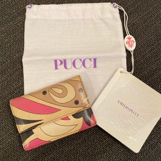 エミリオプッチ(EMILIO PUCCI)の値下げ♪ヴィンテージ【エミリオプッチ】　名刺ケース(名刺入れ/定期入れ)