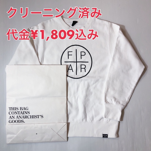 fpar スウェット トレーナー パーカー tシャツ ロゴ wtaps シャツ