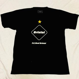 エフシーアールビー(F.C.R.B.)のbristol Tシャツ　ブラック　サイズＬ(Tシャツ/カットソー(半袖/袖なし))