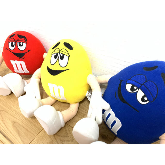 《目立った傷や汚れなし》値下げ中★m&m's ぬいぐるみ、洗濯済み