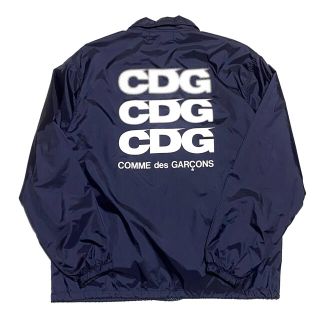 コムデギャルソン(COMME des GARCONS)のコムデギャルソン　CDG ジャケット　コーチジャケット　ネイビー(ナイロンジャケット)