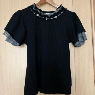 アクシーズファム(axes femme)のレディーストップス(カットソー(半袖/袖なし))