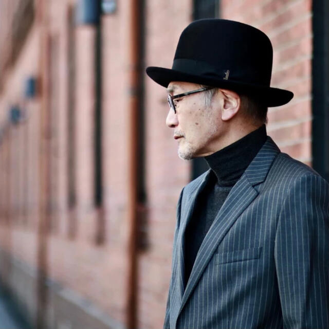 Borsalino ボルサリーノ BOWLER HAT BS478 ボーラーハット ブラック