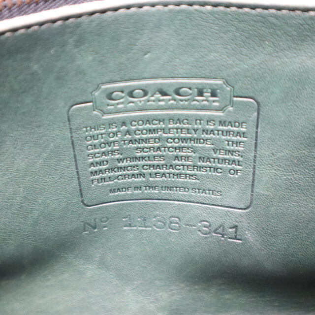 メントくだ COACH - COACH オールドコーチ ターンロック レザー 2way ...