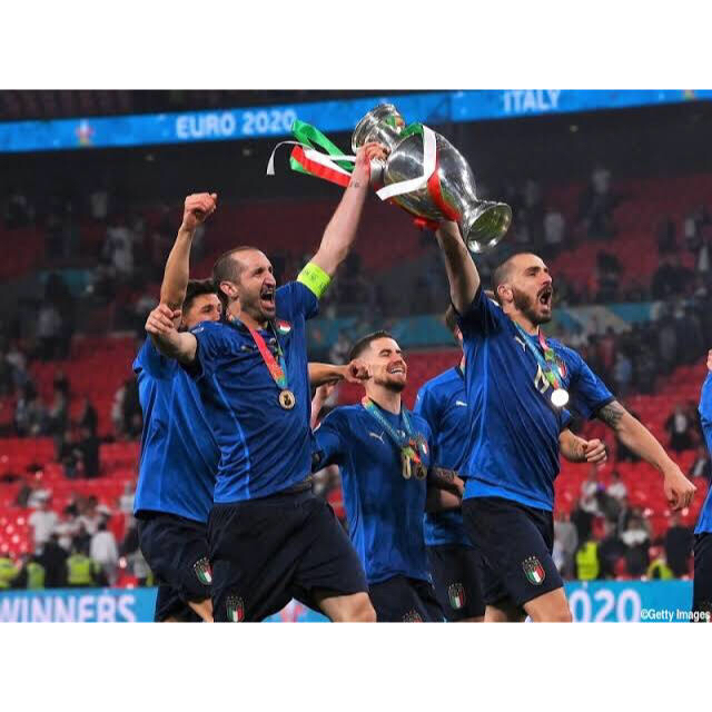 イタリア代表2020HレプリカユニフォームXL EURO優勝メンバーフルサイン