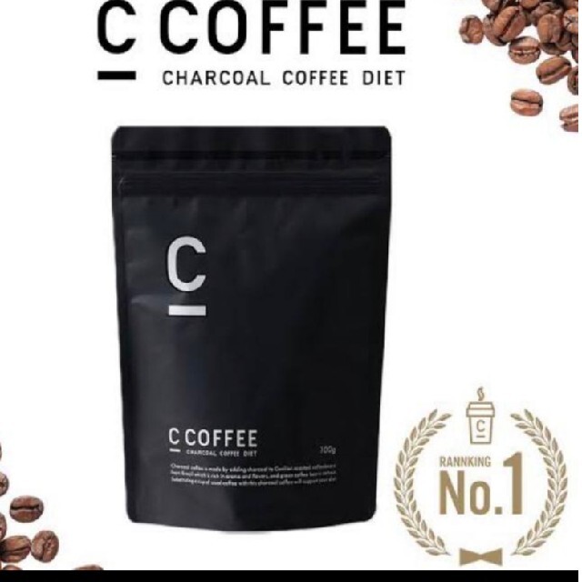 【新品未開封】 C COFFEE シーコーヒー  チャコールコーヒーダイエット 食品/飲料/酒の飲料(コーヒー)の商品写真