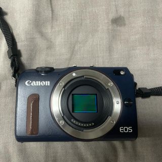 キヤノン(Canon)の【まき様用】canon EOS M2 ベイブルー　本体(ミラーレス一眼)