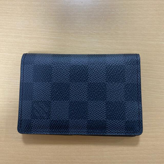 LOUIS VUITTON(ルイヴィトン)のルイヴィトン 名刺入れ 【ダミエグラフィット オーガナイザー・ドゥ ポッシュ】 メンズのファッション小物(名刺入れ/定期入れ)の商品写真